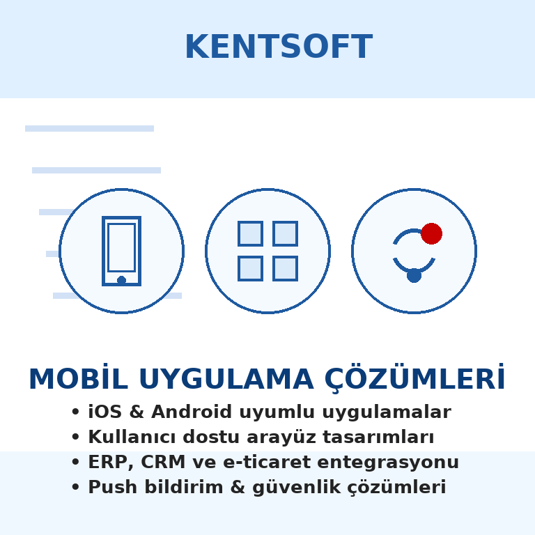 Mobil Uygulama Çözümleri